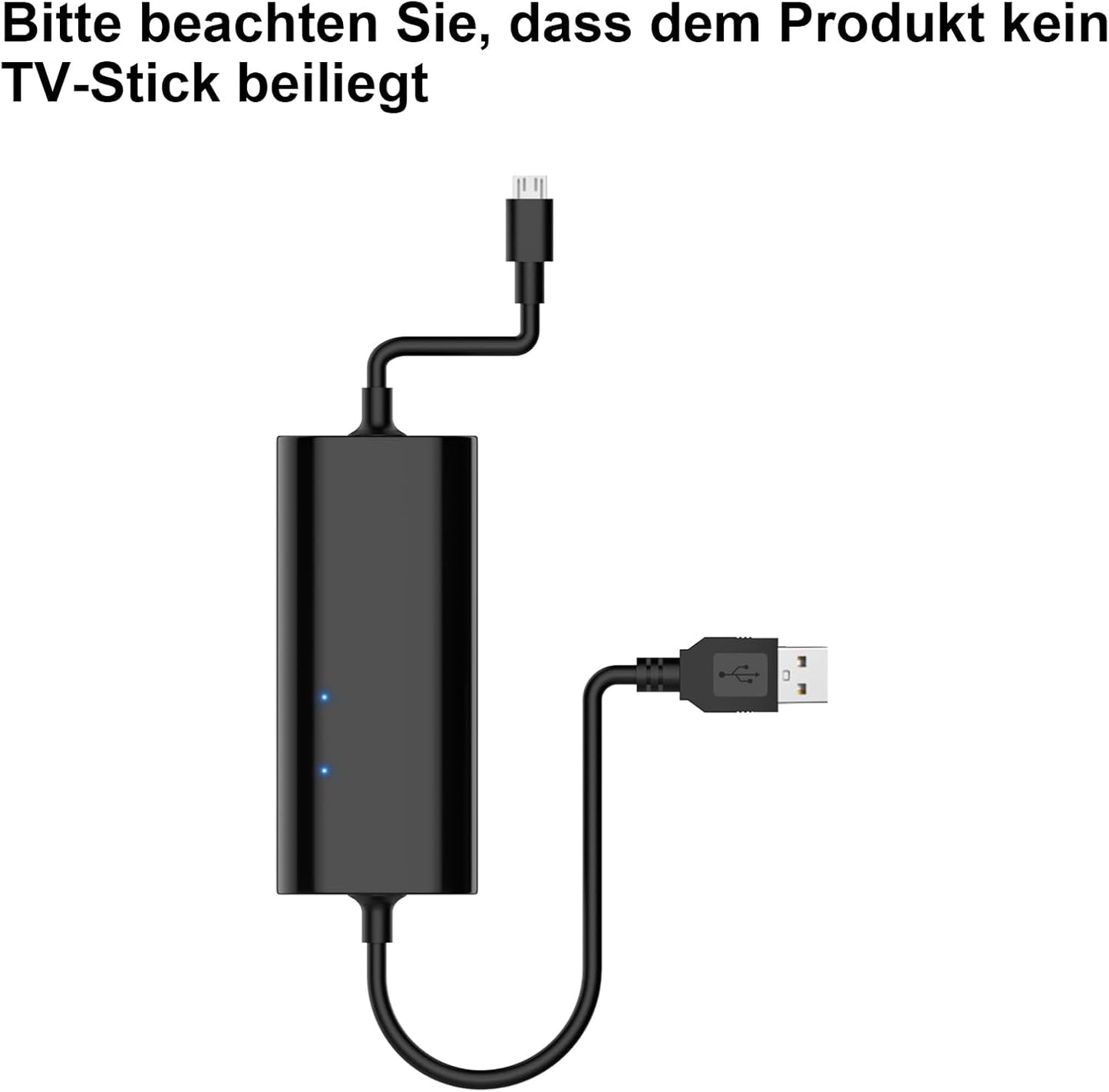 BENSN USB Adapter Stromkabel für TV Stick 4K Max, Lite, USB Netzteil Netzkabel, Stromstärke erhöhen